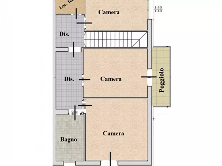 Immagine 2 di Casa bifamiliare in vendita  in Via San Marco a Bovolenta