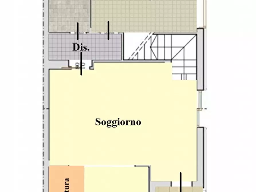 Immagine 3 di Casa bifamiliare in vendita  in Via San Marco a Bovolenta