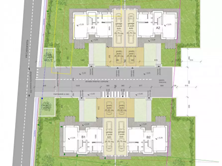 Immagine 4 di Casa bifamiliare in vendita  a Montebelluna