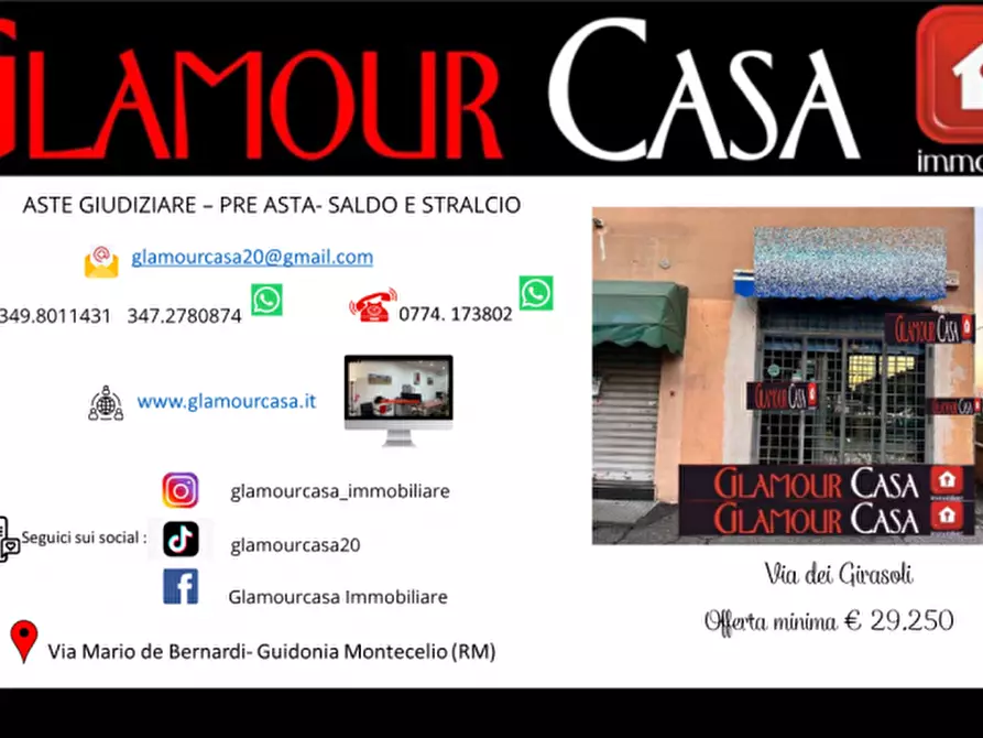 Immagine 1 di Negozio in vendita  in Via dei Girasoli a Guidonia Montecelio