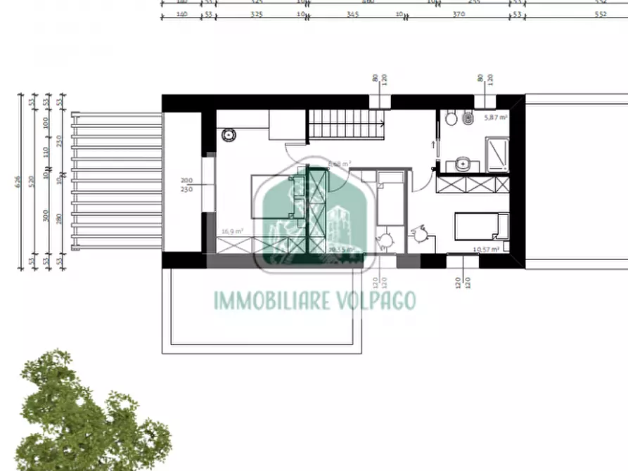 Immagine 11 di Casa bifamiliare in vendita  in volpago del montello via schiavonesca nuova 144 a Volpago Del Montello