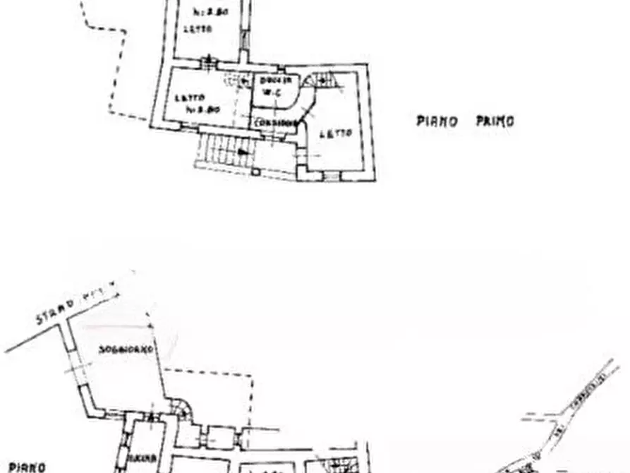 Immagine 19 di Rustico / casale in vendita  in Strada dei Cappuccini a Cortona