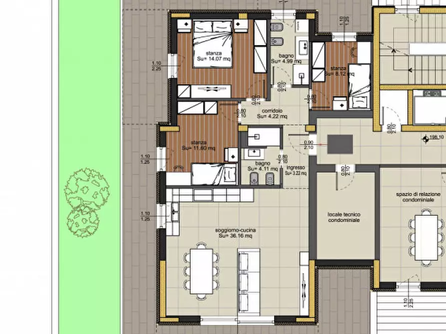 Immagine 12 di Appartamento in vendita  in Via Antonio Gramsci a Trento