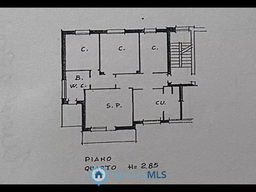 Immagine 22 di Appartamento in vendita  a Padova