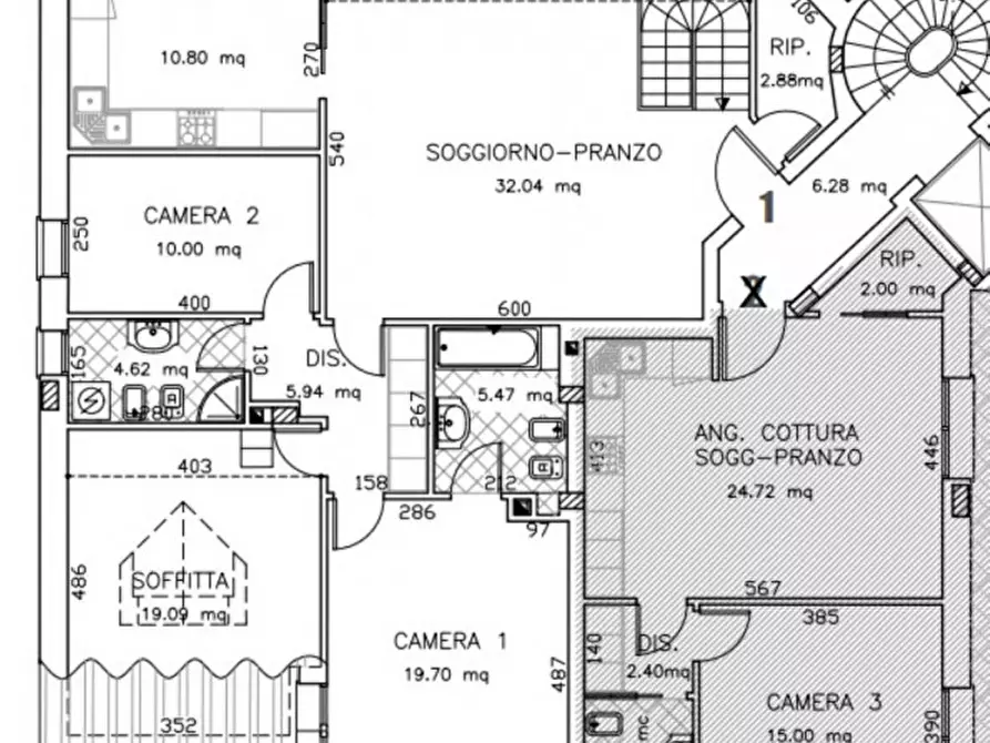 Immagine 26 di Appartamento in vendita  in VIA CALZA a Padova