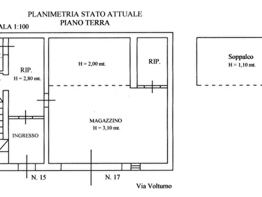 Immagine 2 di Villa in vendita  in Via Volturno, 15 a Bagheria