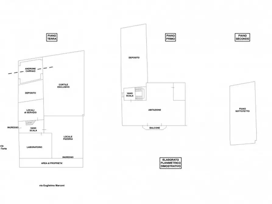 Immagine 36 di Casa indipendente in vendita  in via Guglielmo Marconi n° 12 a Mede