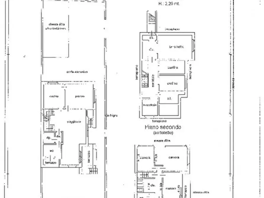 Immagine 38 di Villa in vendita  in Via Nigra 14/16 a Rivarolo Canavese