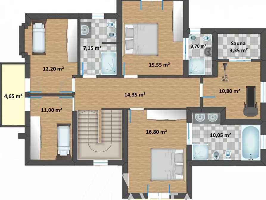 Immagine 59 di Villa in vendita  in via Feldi a Roverè Della Luna