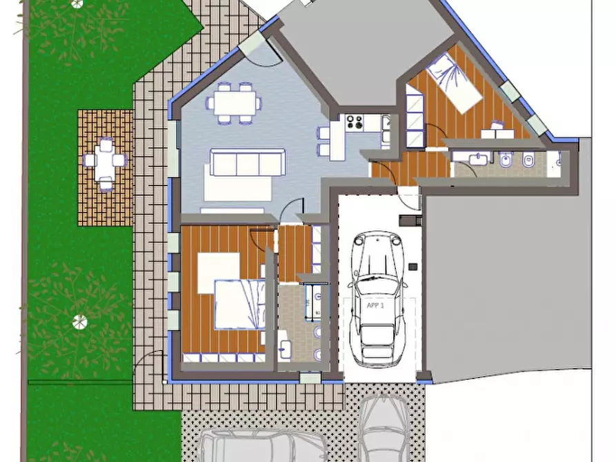 Immagine 11 di Appartamento in vendita  in Via Guglielmo Cortusio a Padova