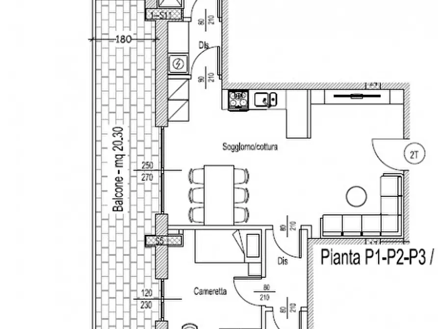 Immagine 2 di Appartamento in vendita  in Via Sicilia 17 a Cesano Maderno