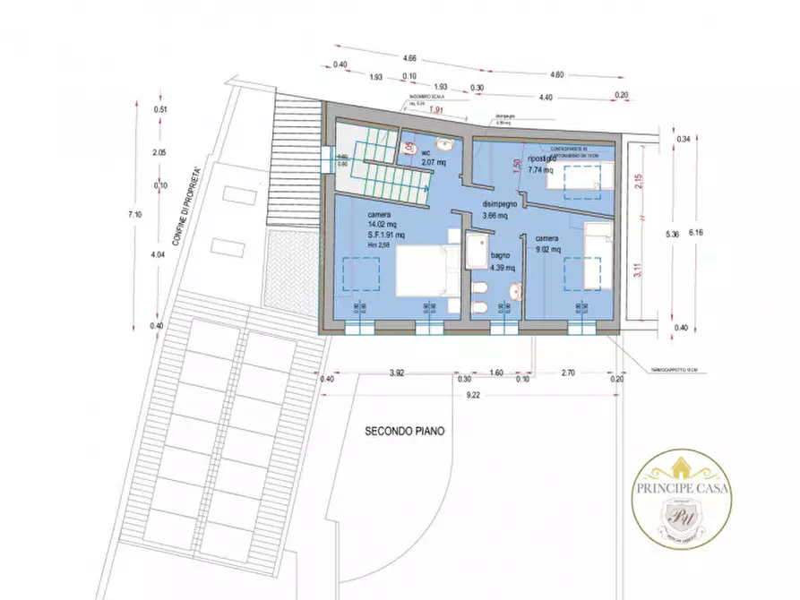 Immagine 6 di Casa bifamiliare in vendita  in via Salute a Este