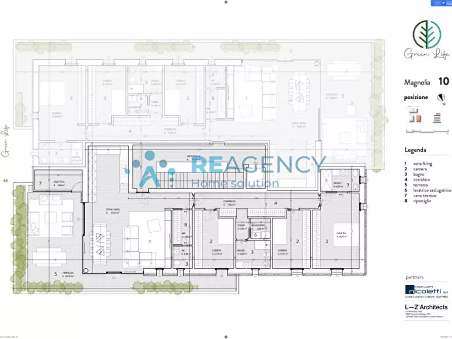Immagine 11 di Attico in vendita  in Via del Fabbro a Vicenza