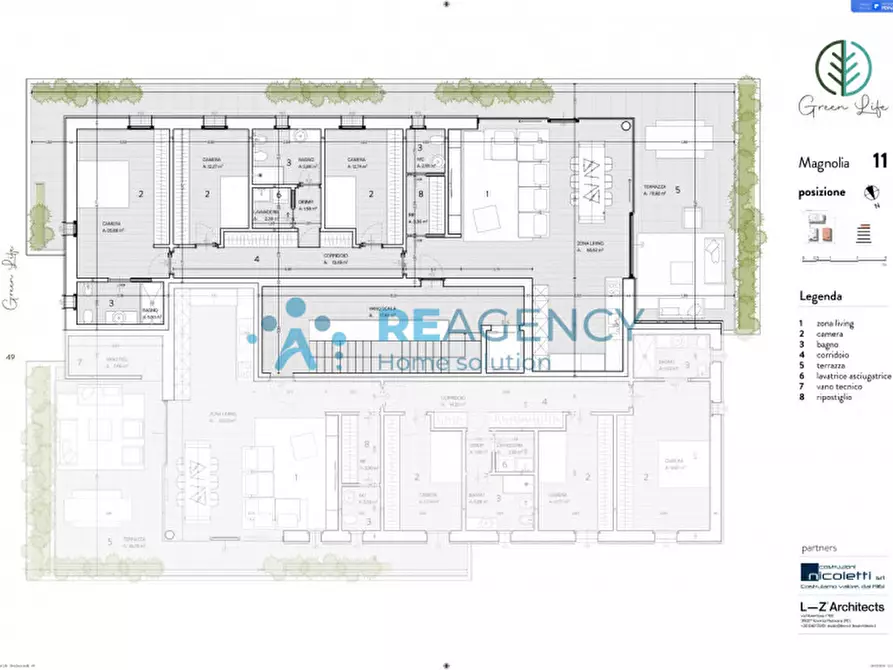 Immagine 11 di Attico in vendita  in Via del Fabbro a Vicenza
