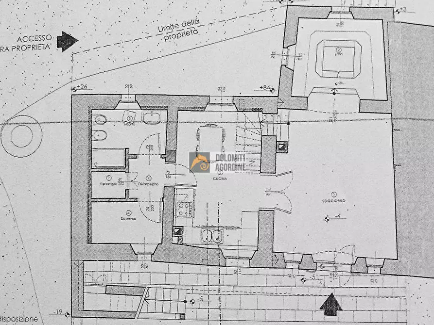 Immagine 21 di Villetta a schiera in vendita  in Località Menin a Cesiomaggiore