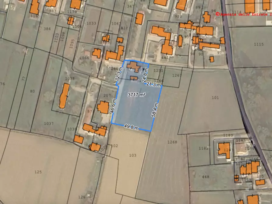 Immagine 5 di Terreno in vendita  in Via Castellaro Alto a Fosso'