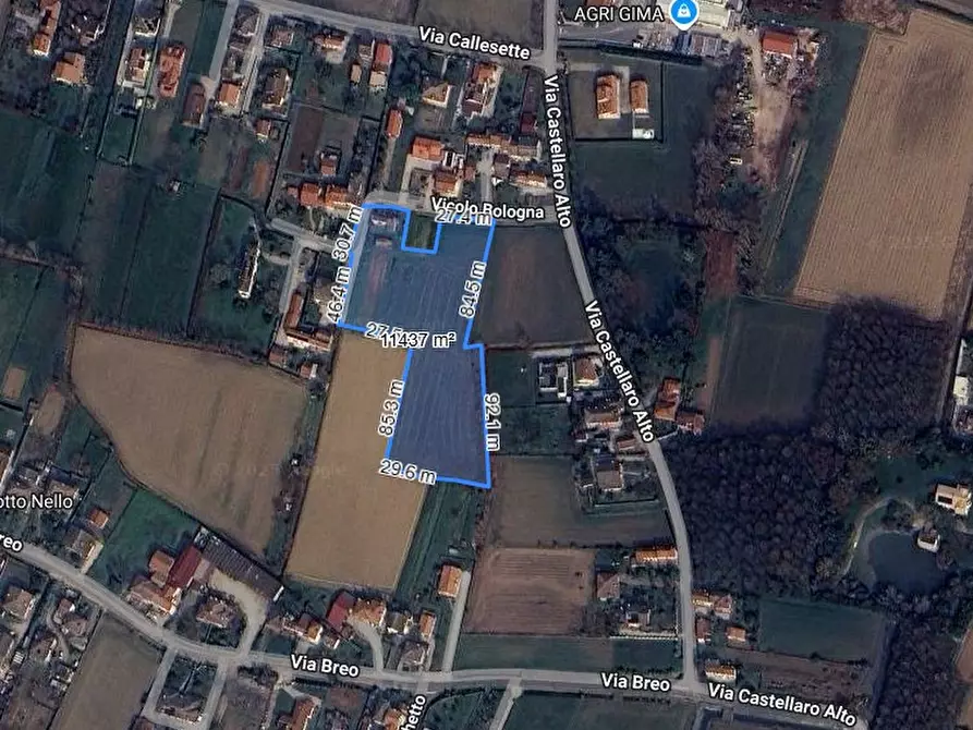 Immagine 5 di Terreno in vendita  in Via Castellaro Alto a Fosso'