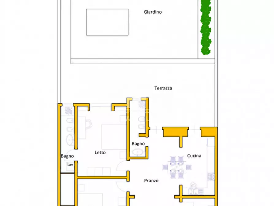 Immagine 27 di Villetta a schiera in vendita  in MARINA DI MANCAVERSA a Taviano