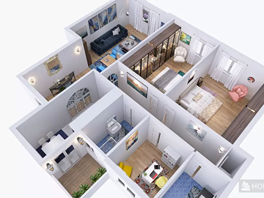 Immagine 59 di Appartamento in vendita  in Via Giuseppe Belluzzo a Roma