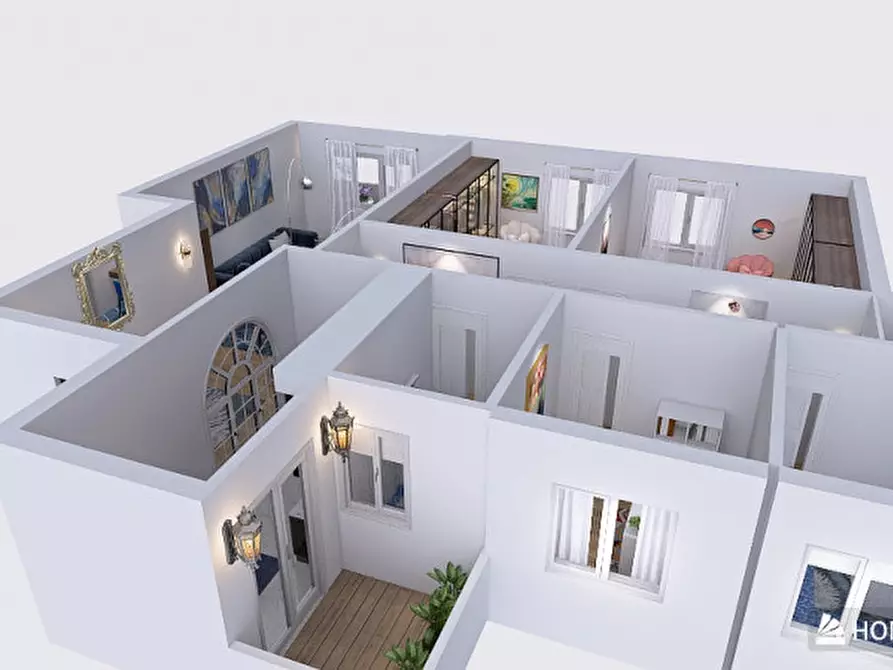 Immagine 60 di Appartamento in vendita  in Via Giuseppe Belluzzo a Roma