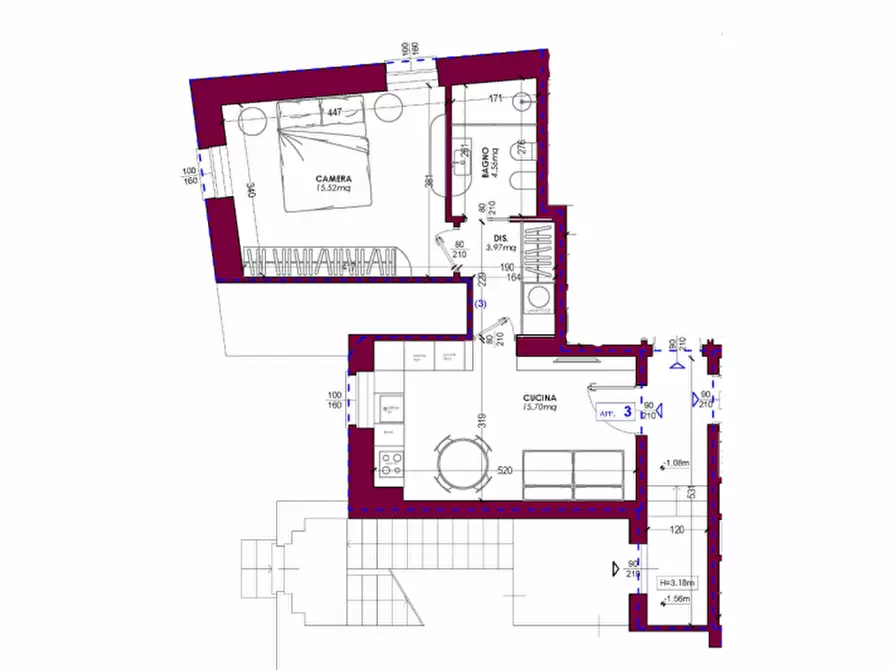 Immagine 18 di Appartamento in vendita  in via della moscova 40 a Milano