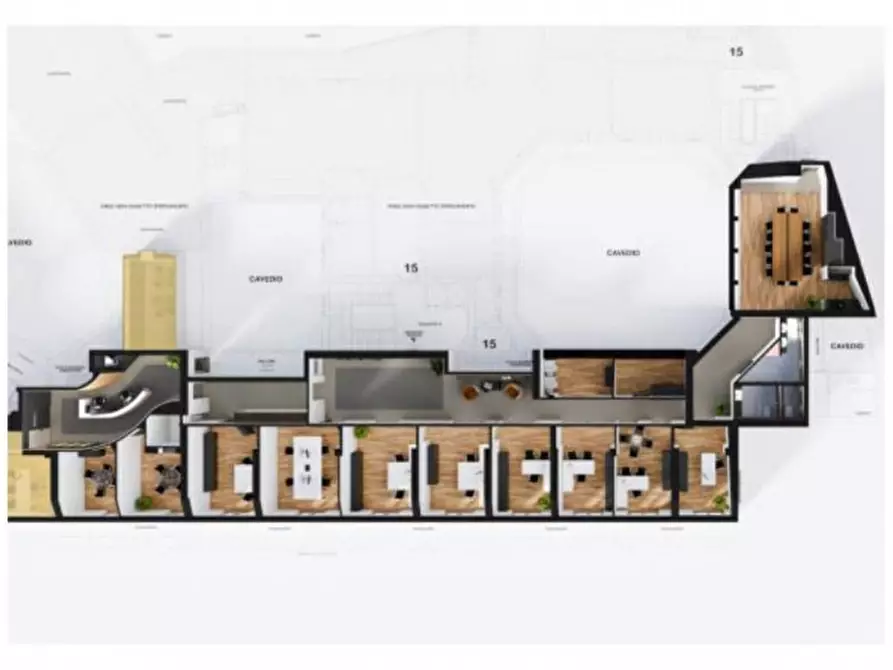 Immagine 2 di Ufficio in affitto  in VIA BOITO ARRIGO a Milano