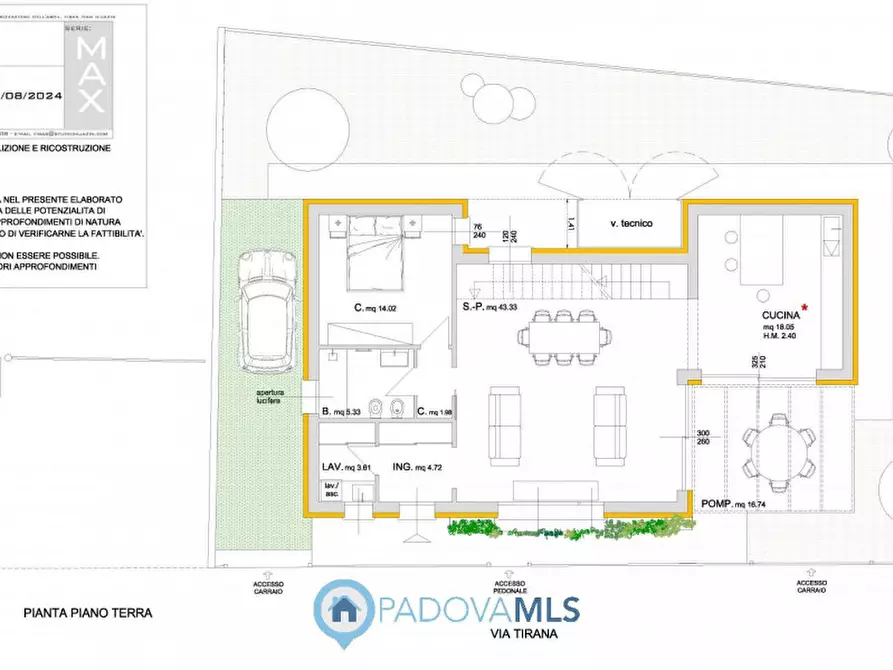 Immagine 5 di Casa indipendente in vendita  in Via Tirana 13 a Padova