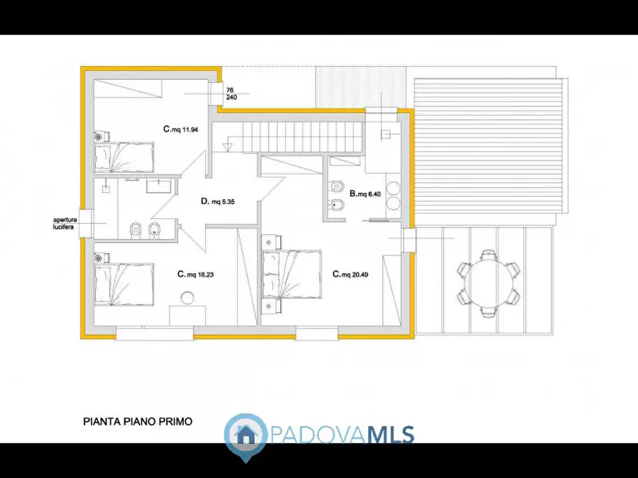 Immagine 23 di Casa indipendente in vendita  in Via Tirana 13 a Padova