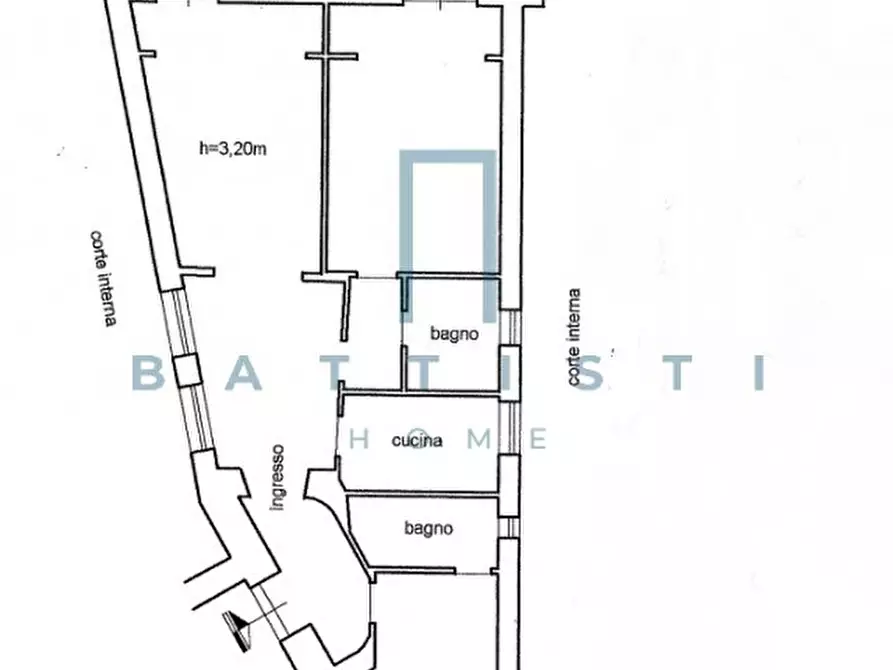 Immagine 22 di Appartamento in vendita  in Passeggiata di Ripetta a Roma