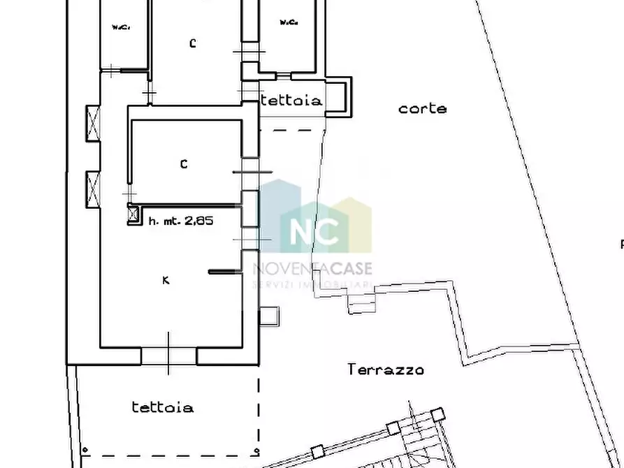 Immagine 28 di Casa bifamiliare in affitto  in via provinciale sant'angelo 55 a Serrara Fontana