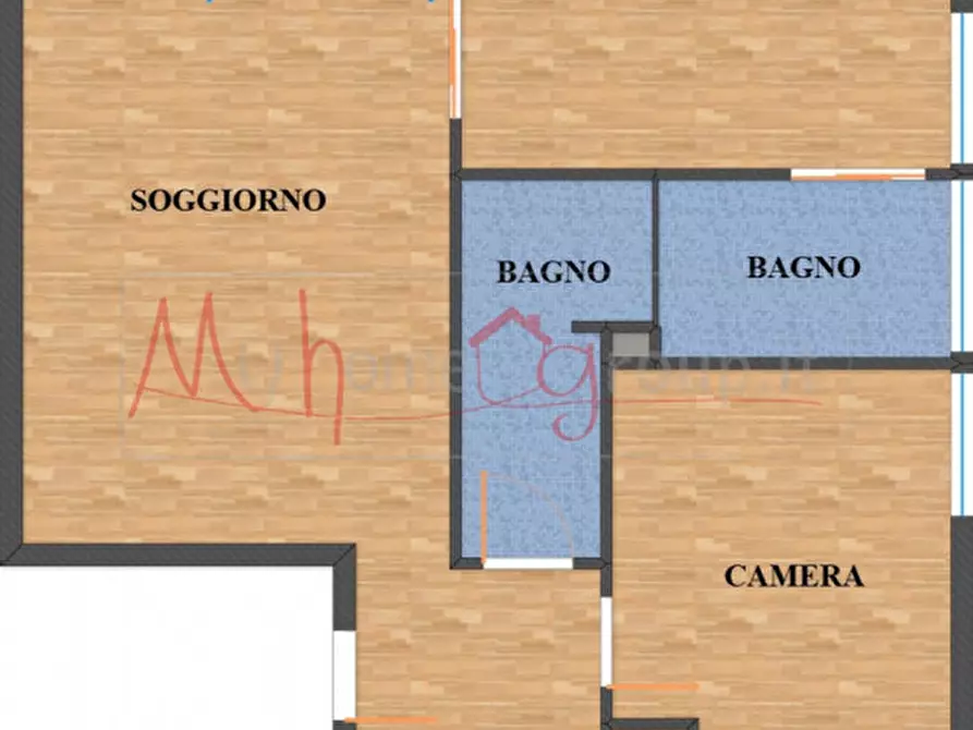 Immagine 2 di Appartamento in affitto  in Via Acquette a Padova