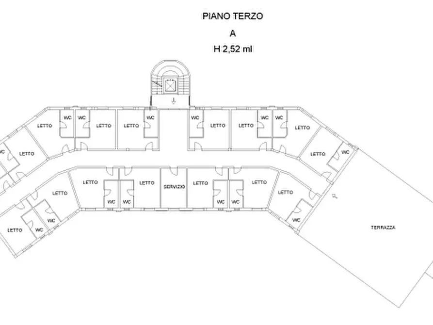 Immagine 16 di Hotel in vendita  in via Caprera n.19 a Luogosanto