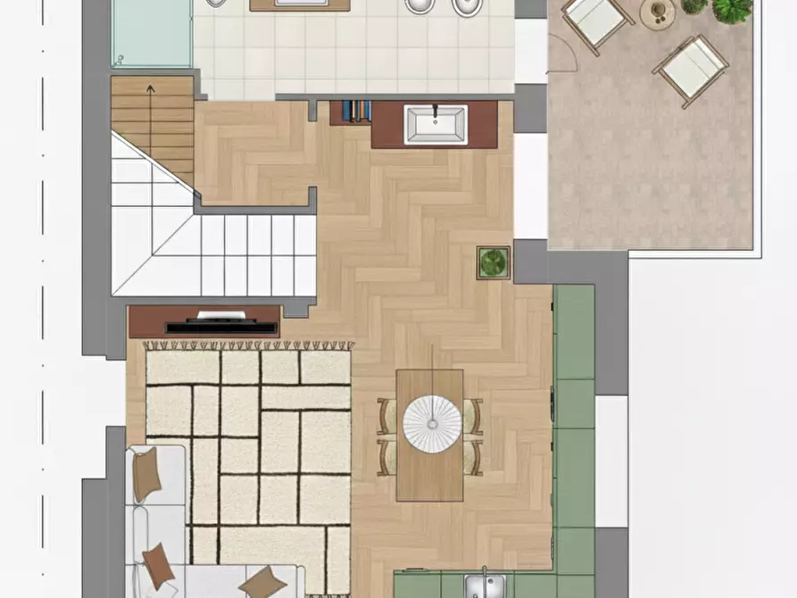 Immagine 1 di Appartamento in vendita  a Belfiore