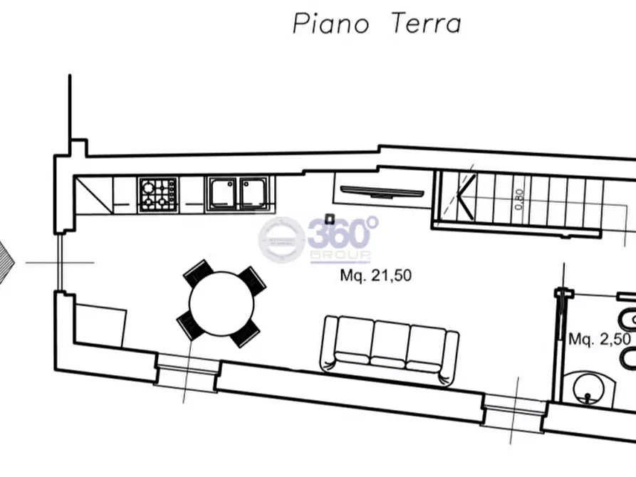 Immagine 14 di Appartamento in vendita  in Via Verdi a Ome