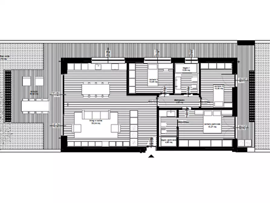 Immagine 7 di Appartamento in vendita  in Via Siora Andriana del Vescovo a Treviso
