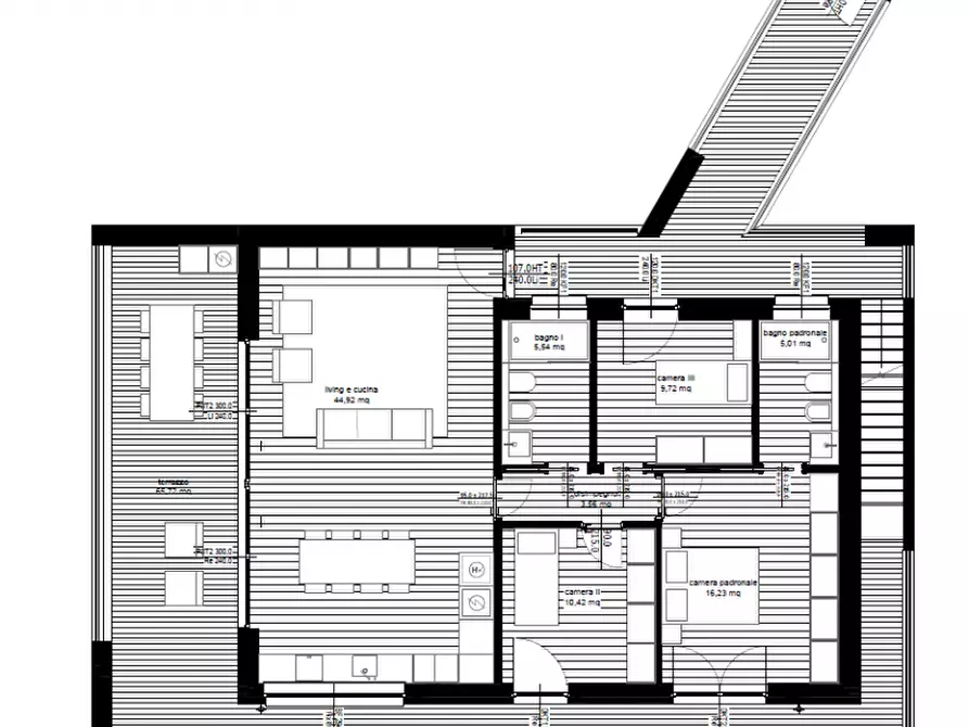 Immagine 8 di Appartamento in vendita  in Via Siora Andriana del Vescovo a Treviso
