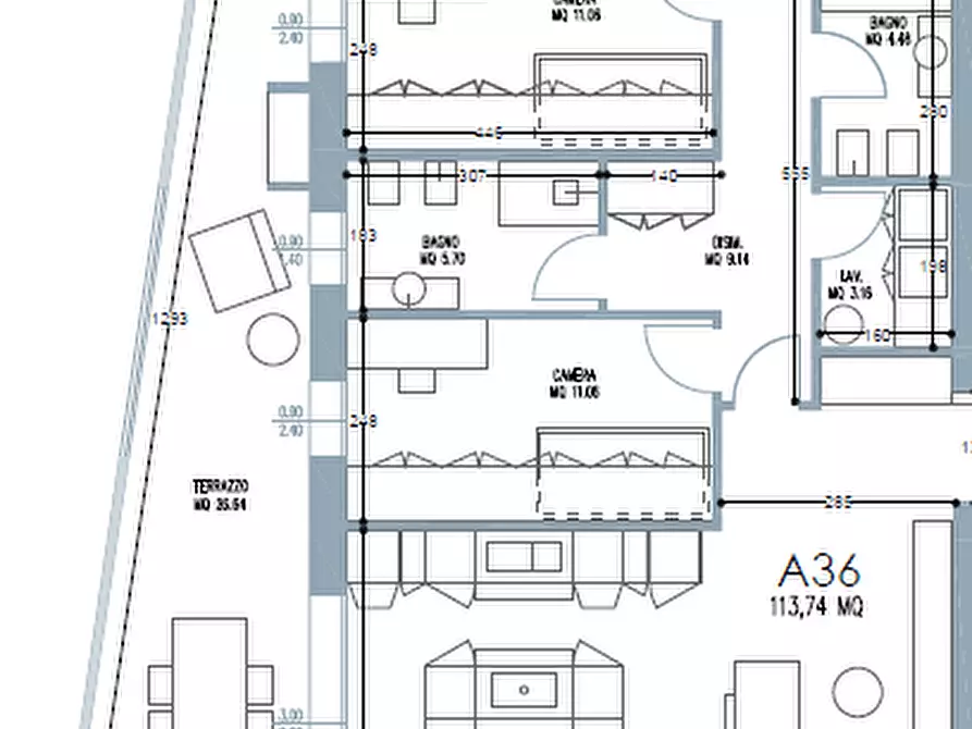 Immagine 1 di Appartamento in vendita  a Padova