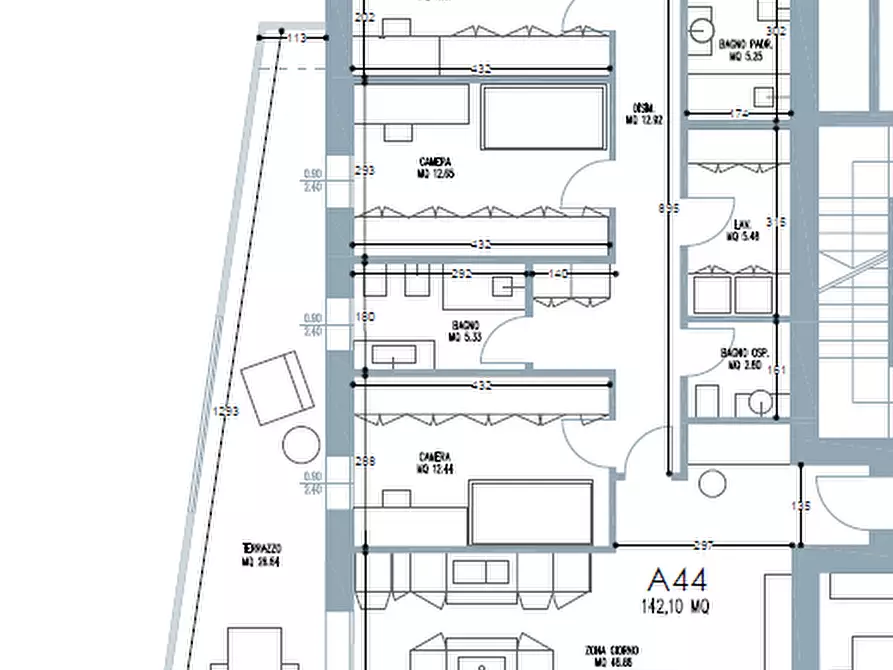 Immagine 10 di Appartamento in vendita  a Padova