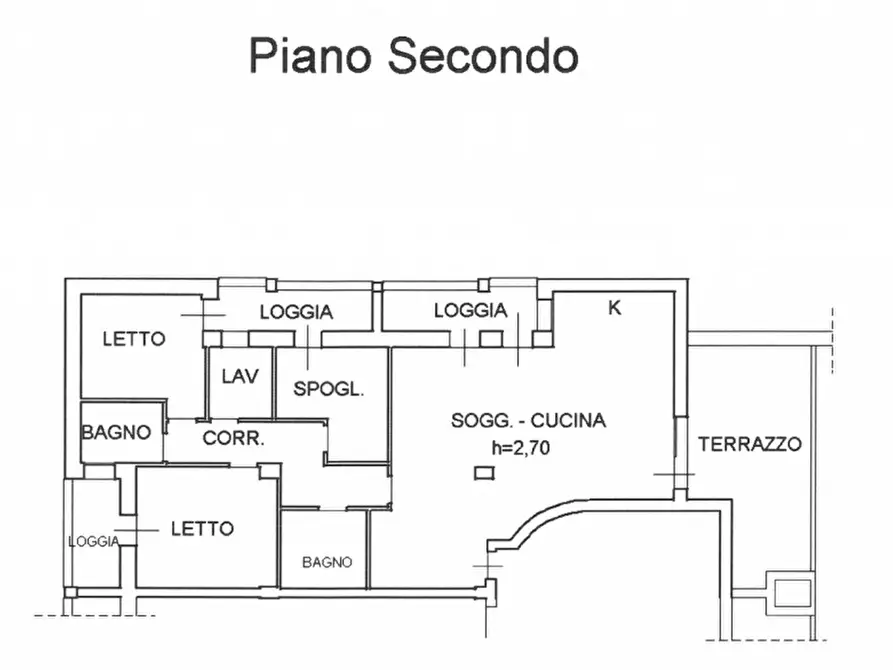 Immagine 33 di Appartamento in vendita  in Via Verona 22 a Sommacampagna