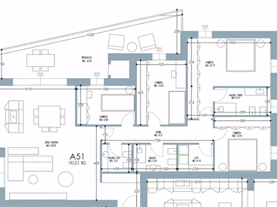 Immagine 1 di Appartamento in vendita  a Padova