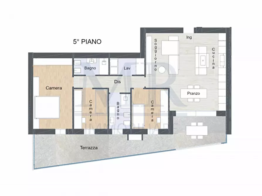 Immagine 9 di Attico in vendita  in raggio di sole a Padova