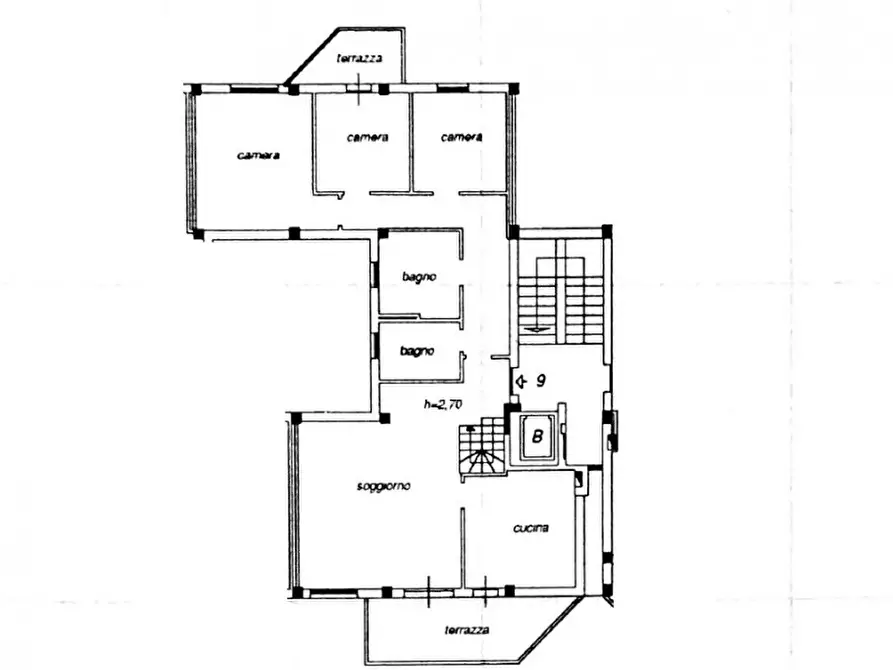 Immagine 22 di Attico in vendita  in Via Sebastiano Venier a Treviso