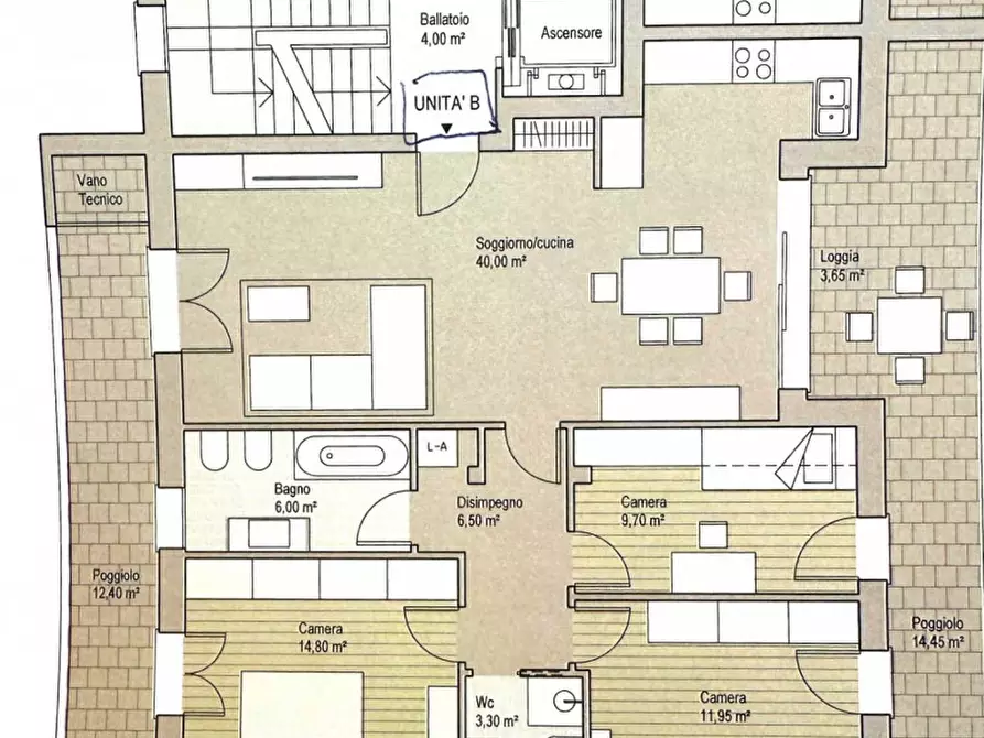 Immagine 15 di Appartamento in vendita  in Via Santa Caterina a Selvazzano Dentro