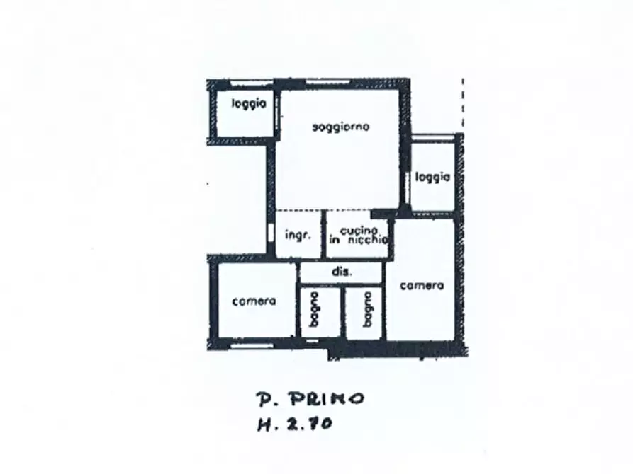 Immagine 18 di Appartamento in vendita  a Cesena