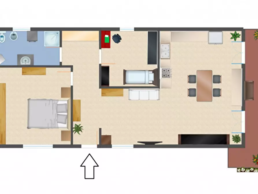 Immagine 26 di Appartamento in vendita  in via nazionale a Malalbergo