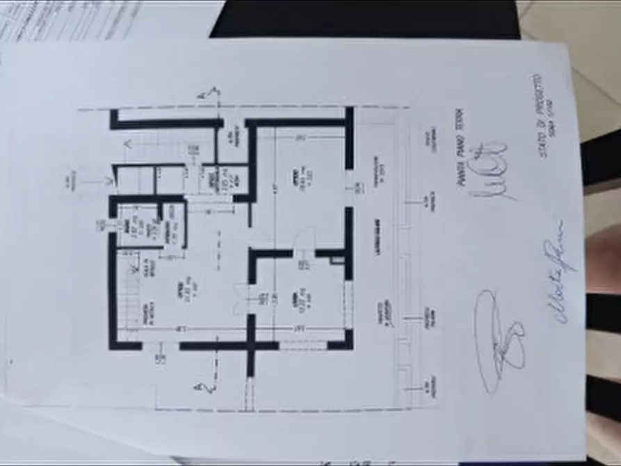 Immagine 2 di Appartamento in vendita  in Via 4 Novembre n 29 a Monteverdi Marittimo