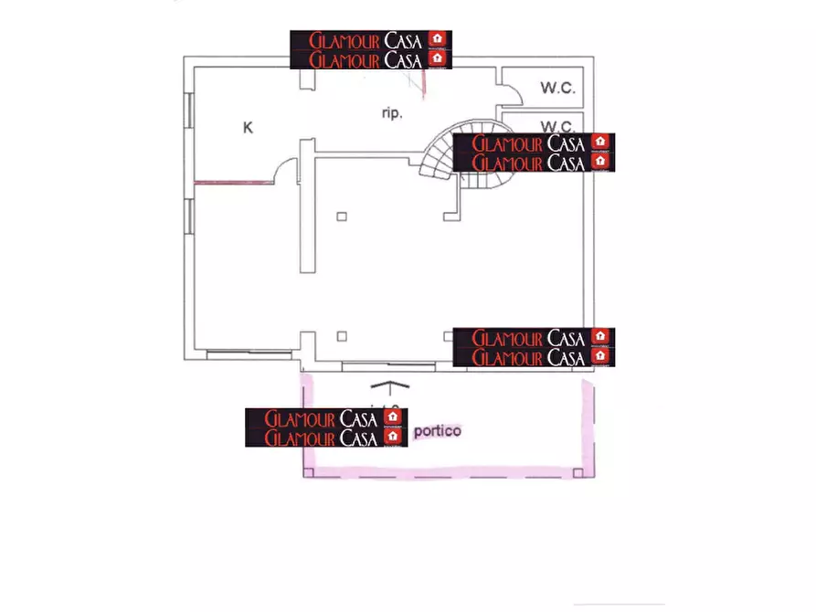 Immagine 12 di Villa in vendita  in Via dei Casali delle Cornacchiole a Roma