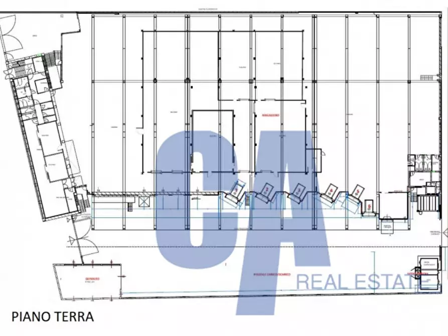 Immagine 14 di Capannone industriale in affitto  in VIA MECENATE a Milano