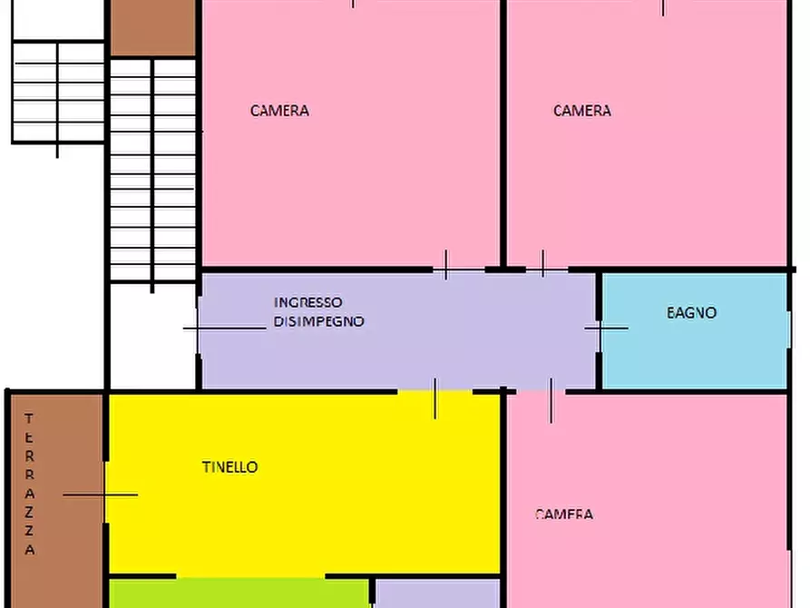 Immagine 3 di Appartamento in vendita  in Via Giuseppe Parini  27 a Campi Bisenzio