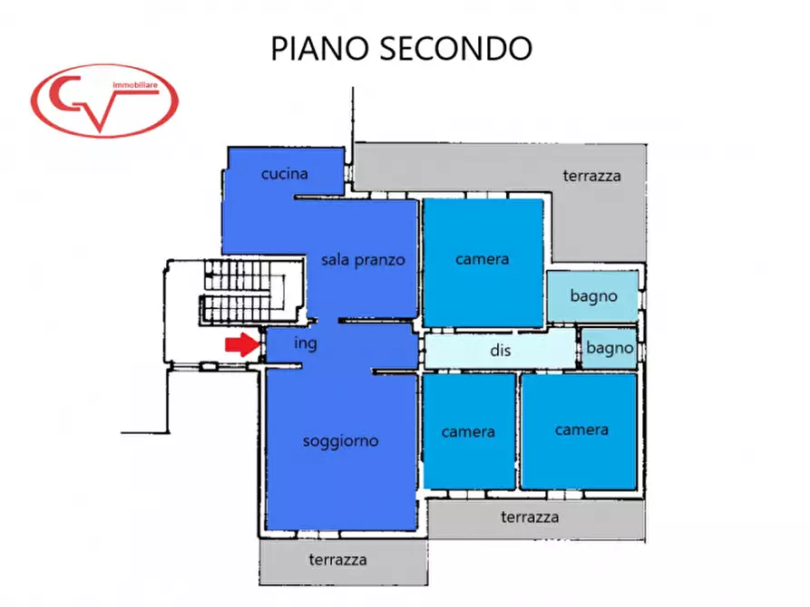Immagine 32 di Appartamento in vendita  in piazza della repubblica a Montevarchi